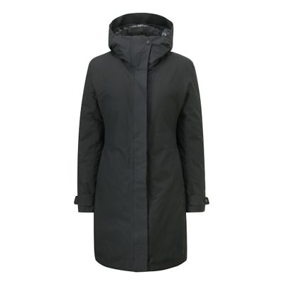 Black roma milatex/down jacket
